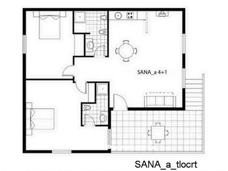 SANA apartmani – ubytování Vodice, Chorvatsko – foto 9