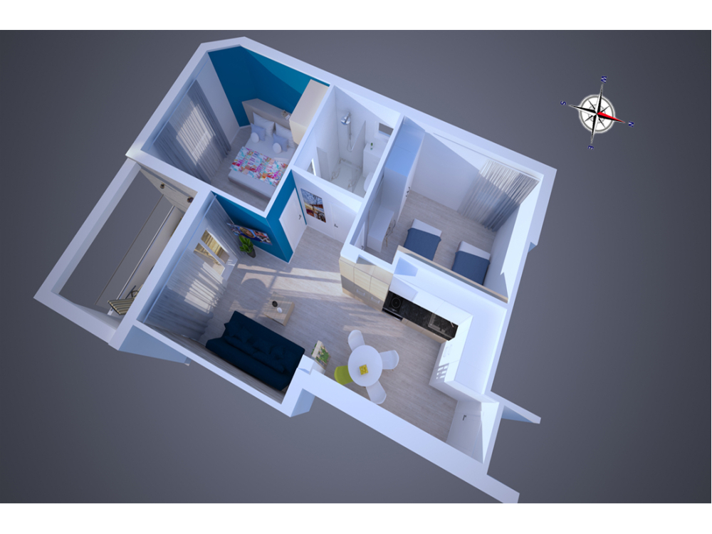 апартаменты Marula - Zaostrog Хорватия